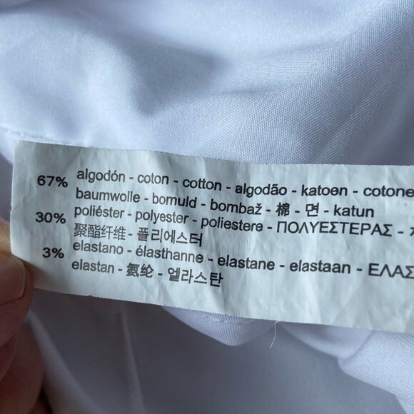 Zara Paperbag Waist High Waist White  Shorts - Picture 12 of 14